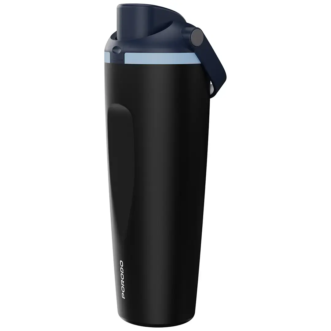 Porodo Lifestyle Stainless Steel Double Walled Bottle - PDLFST1796BK