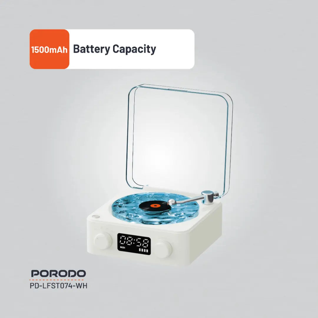 Porodo Lifestyle White Noise Portable Speaker - PD-LFST074-PK