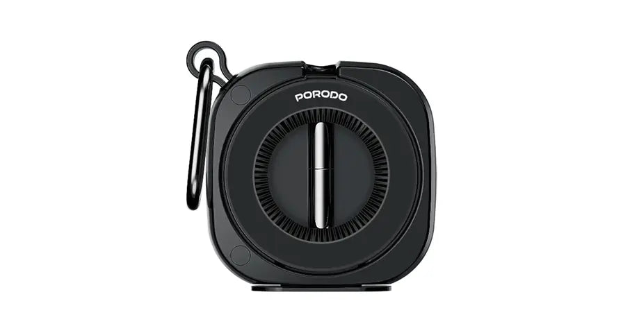 Porodo Loop Magnetic Phone Holder with Adjustable Travel Mount - Black