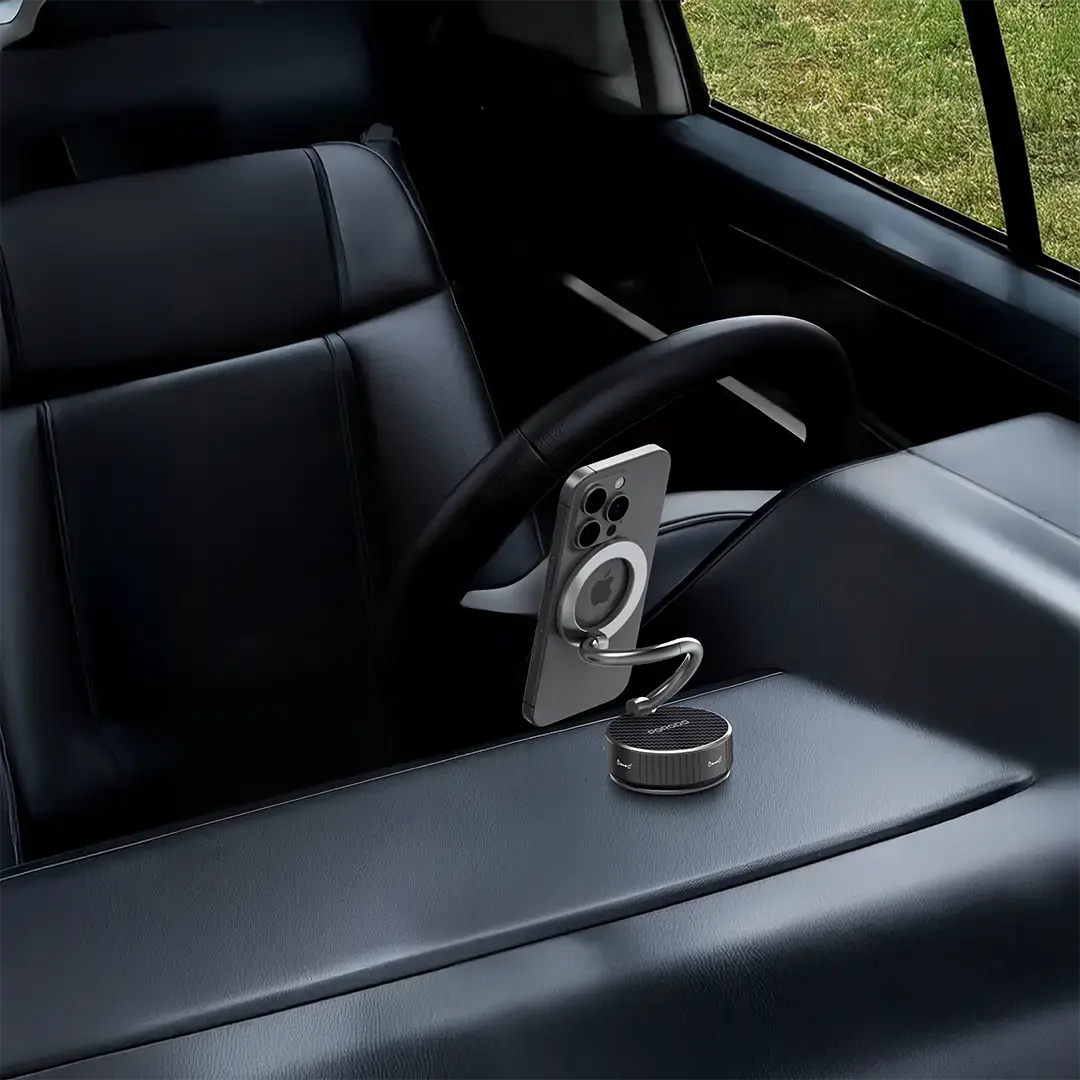 Porodo MagCurve Suction Phone Mount - PDPH0H3BK