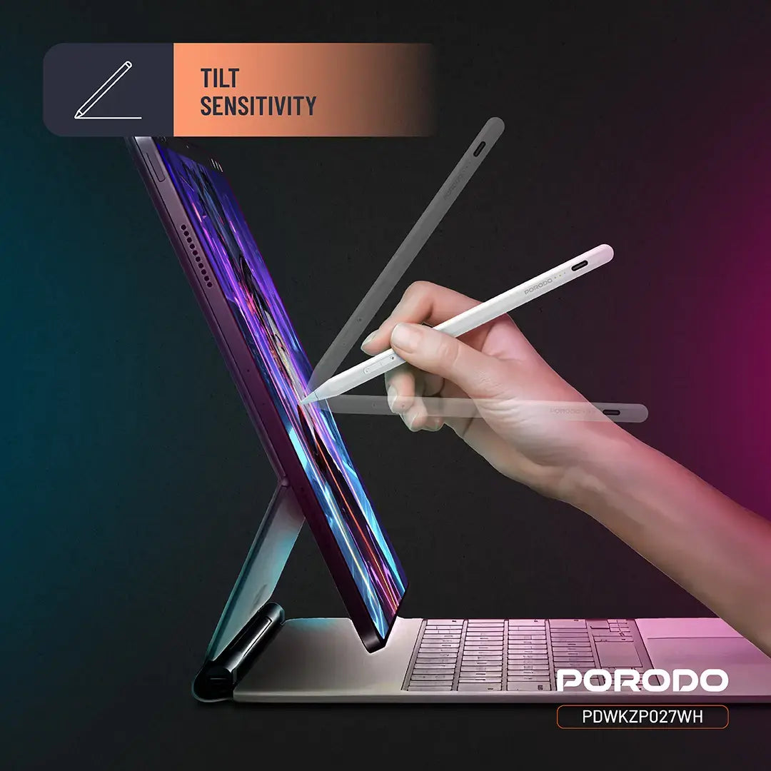 Porodo Magnetic Pen for iPad - PD-WKZP027-WH