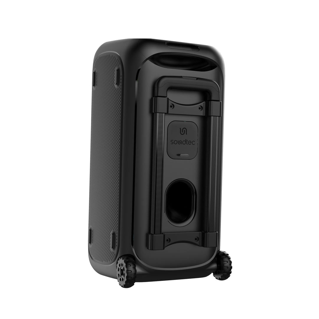 Porodo Soundtec Bash X Party Speaker with Trolly - PD-BASHX-BK