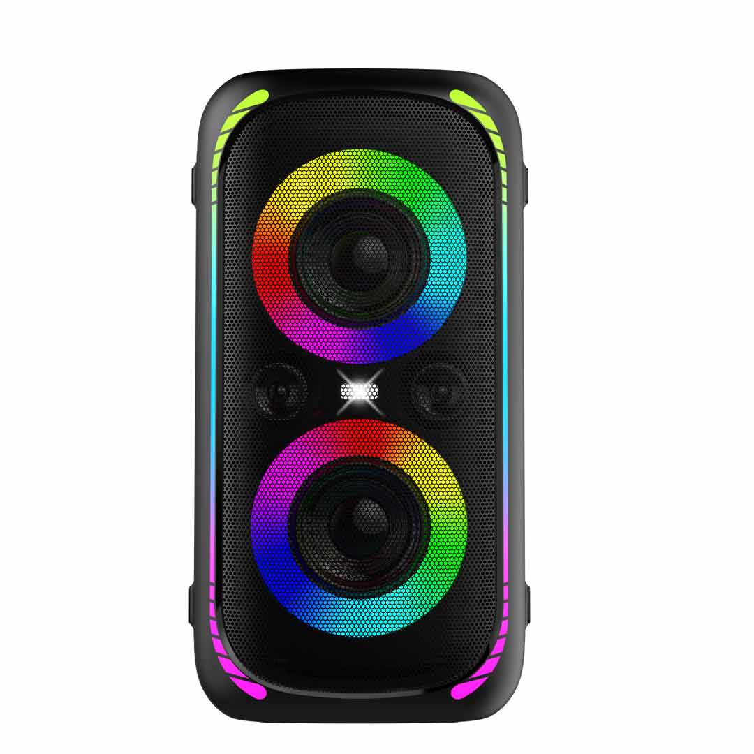 Porodo Soundtec Bash X Party Speaker with Trolly - PD-BASHX-BK