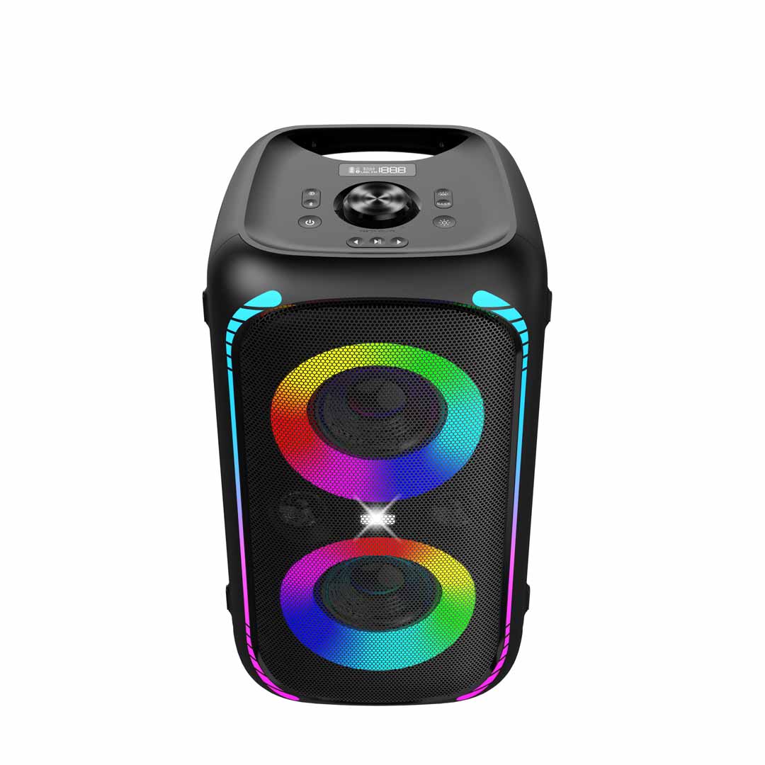 Porodo Soundtec Bash X Party Speaker with Trolly - PD-BASHX-BK