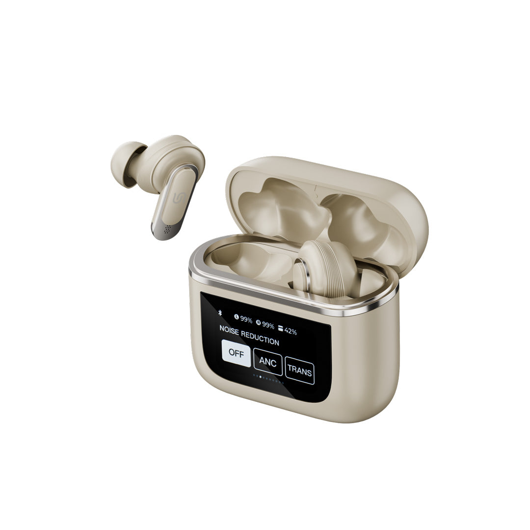 Porodo Soundtec Guide ANC Touch Display TWS - PD-STGUIDE-BK