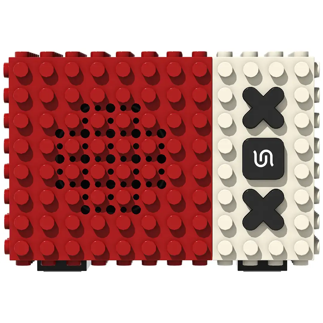 Porodo Soundtec MiniBlock Portable Stereo Speaker - PDSTDW16RD