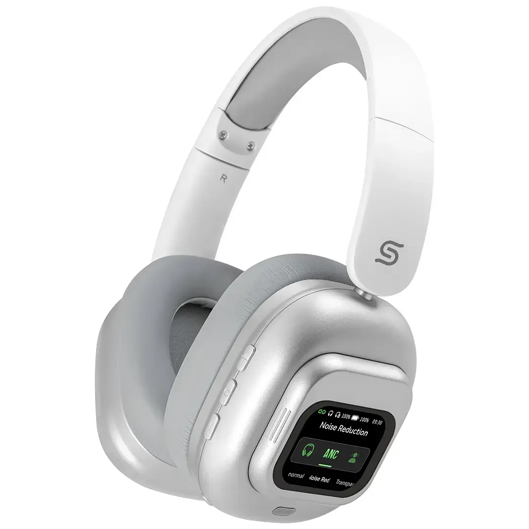 Porodo Soundtec Touchwave ANC Headphone With Detachable Touch Screen - PDJYBN618BK
