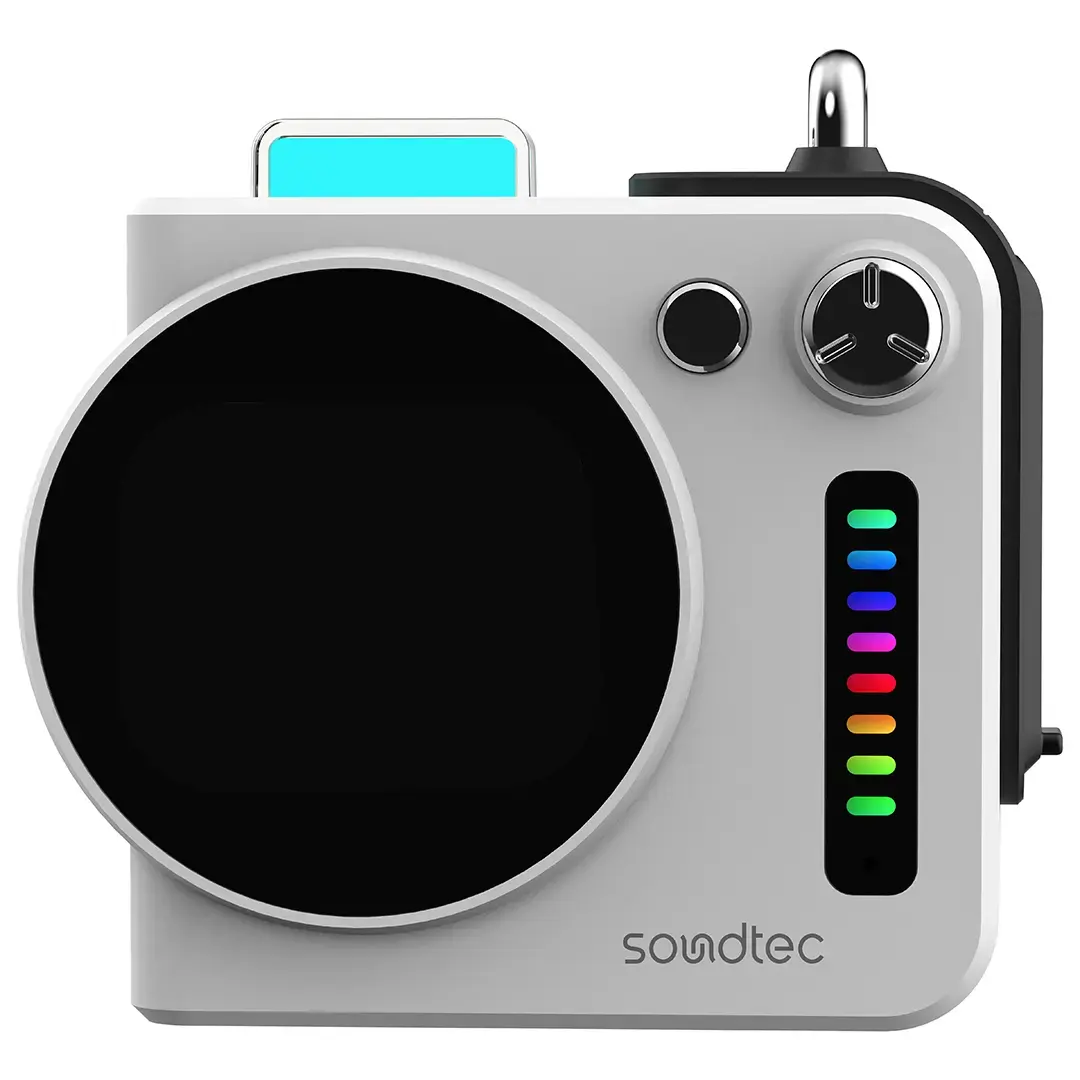 Porodo Soundtec VIBEGO
Mini RGB Speaker - PDSTQS001WH