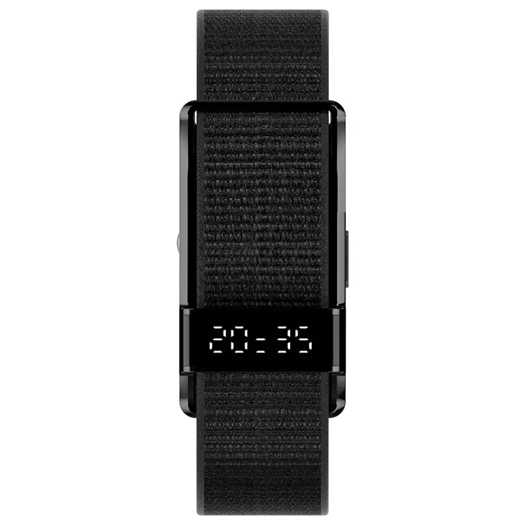 Porodo Trackfit Pro Smart Bracelet - Black side view