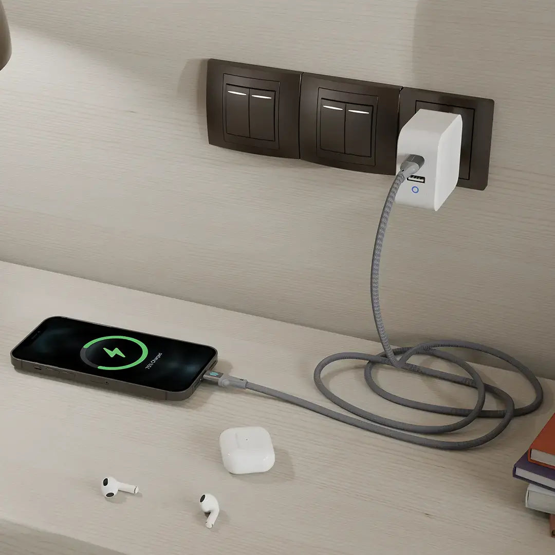 Porodo USB-C To USB-C Charging & Data Cable PD 240W - PDDC240SL