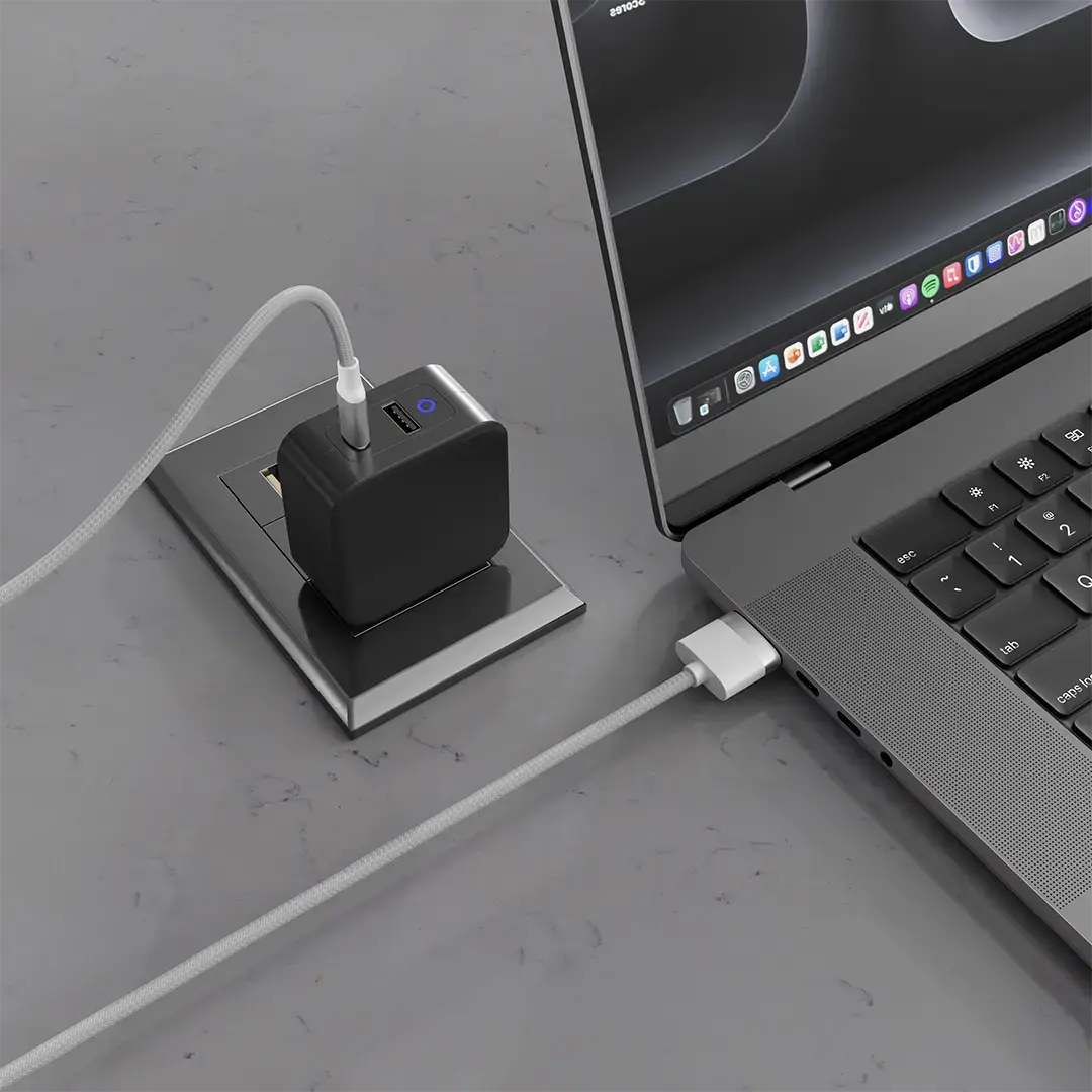 Porodo USB-C to MagSafe 3 Fast Charging Cable - PDCBL0040WH