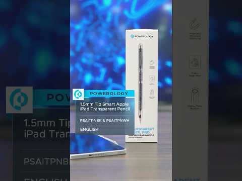 Powerology Transparent Pencil Pro 2018-2022 iPad Models - PSAITPNBK - Black