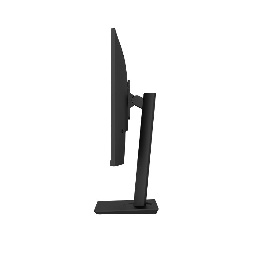 Powerology 27" 4K UHD Monitor Adjustable Rotating Stand - P4KOM27BK - Black