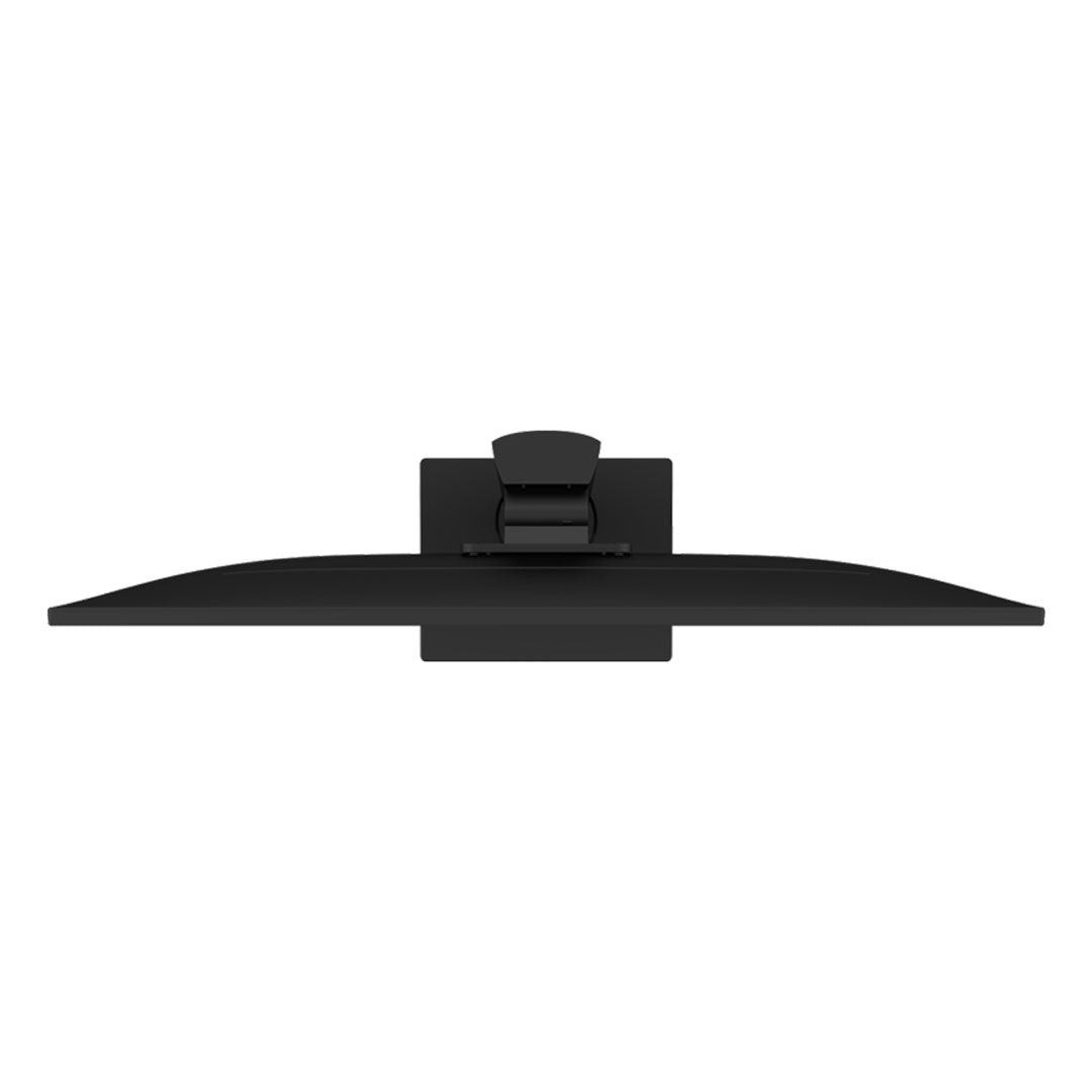 Powerology 27" 4K UHD Monitor Adjustable Rotating Stand - P4KOM27BK - Black