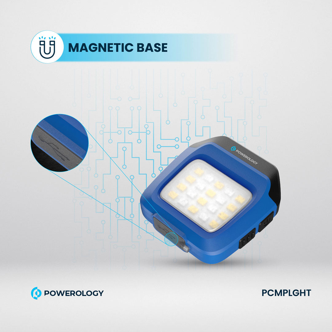 Powerology Clip-on LED Light - PCMPLGHT - Black
