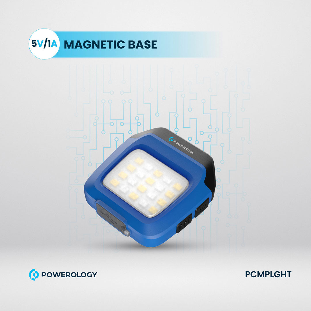 Powerology Clip-on LED Light - PCMPLGHT - Black