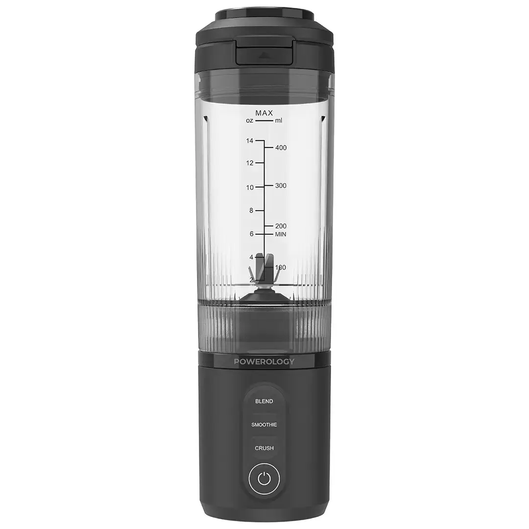 Powerology خلاط ماج بلند المحمول - PRPBB8301BK - أسود