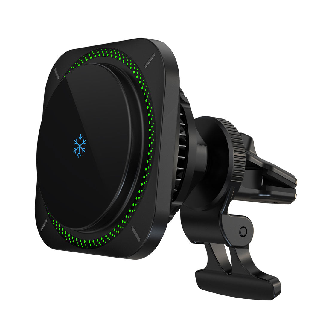 Powerology Qi2 Standard Magsafe Fast Charger - P15WMCPS - Black