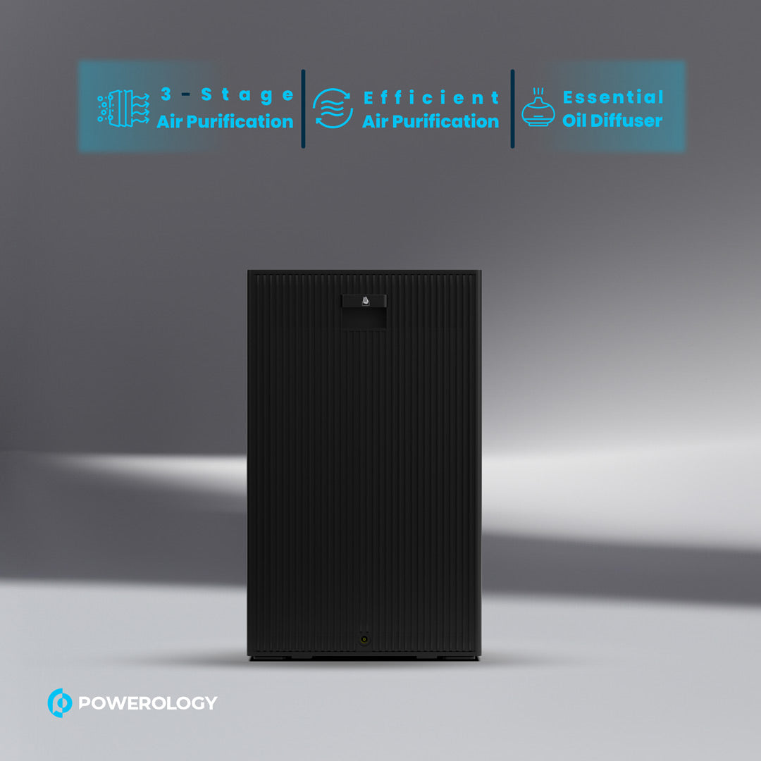 Powerology Smart Air Purifier - PAPFRBK - Black
