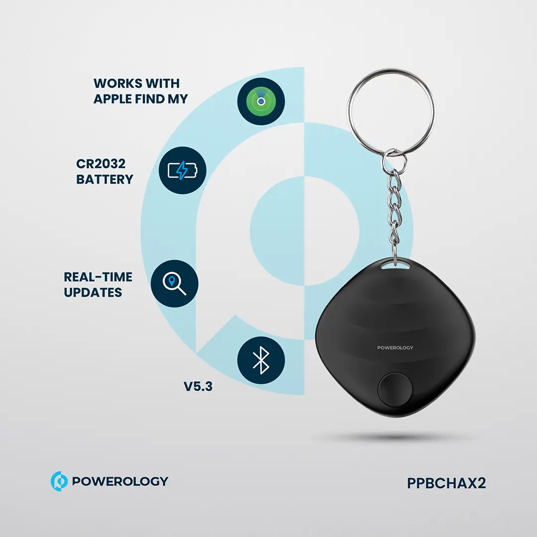 Powerology بطاقة ذكية - PPBCHAX2 - أسود