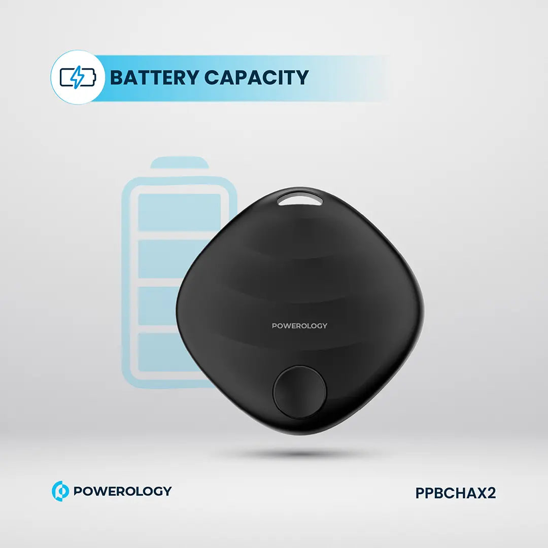 Powerology بطاقة ذكية - PPBCHAX2 - أسود