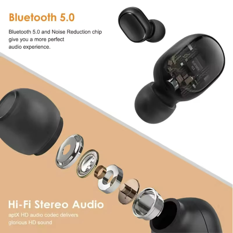 Xiaomi Mi True Wireless Earbuds Basic - أسود