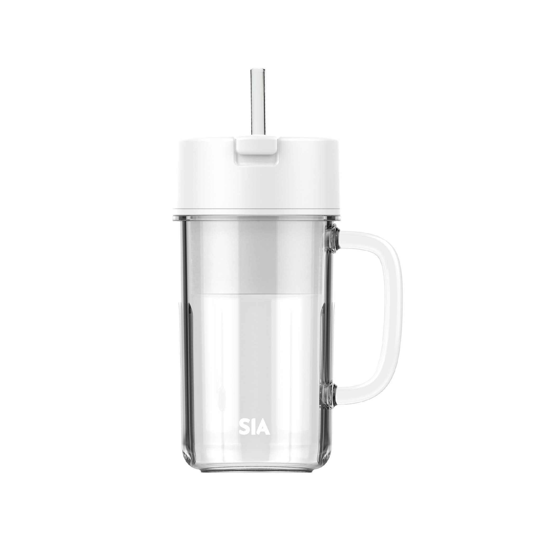 SIA PORTABLE BLENDER CUP 400ML RECHARGABLE WHITE - SIBLEND4ML