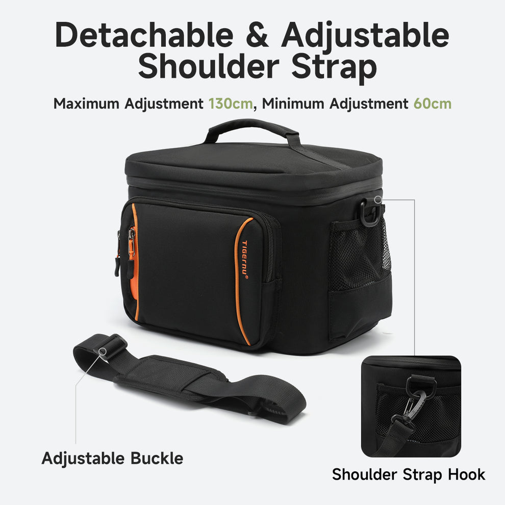 Tigernu T-S81196 13L Insulated Cooler Bag - Black