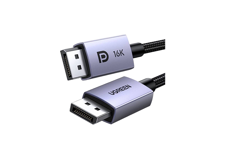 UGREEN كابل DisplayPort دقة 16K طول 2 متر أسود - DP118