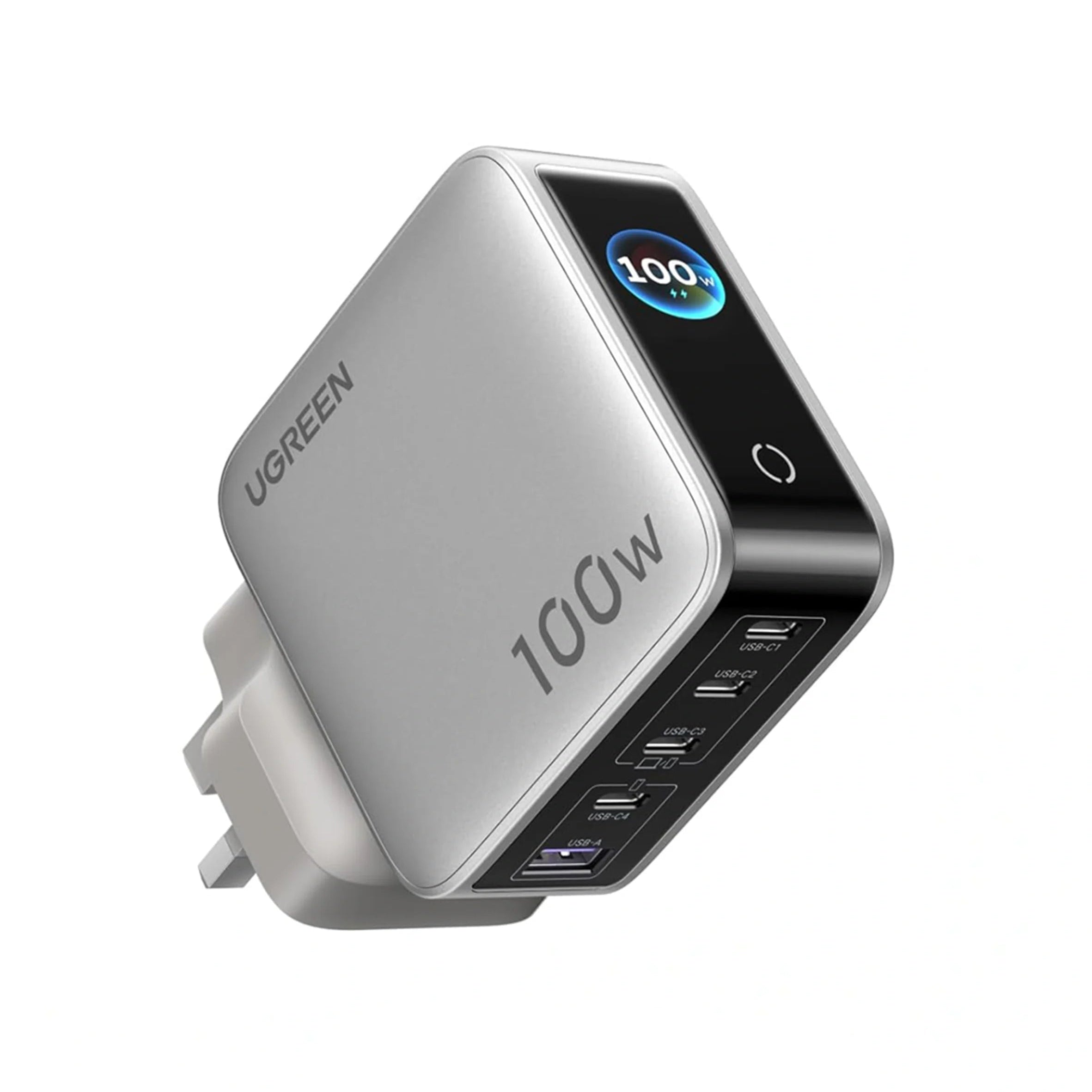 UGREEN Nexode Pro 100W 5-Port GaN Charger with Smart Display - X773