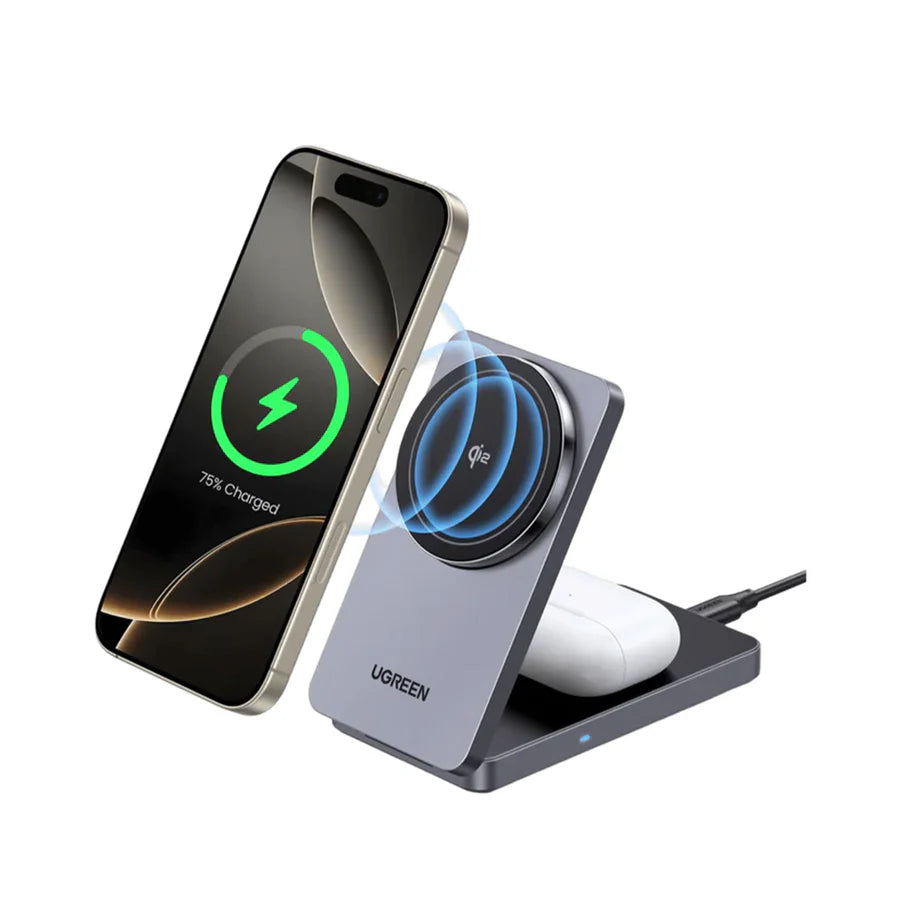 UGREEN 2-in-1 Magnetic Wireless Charger 20w W706