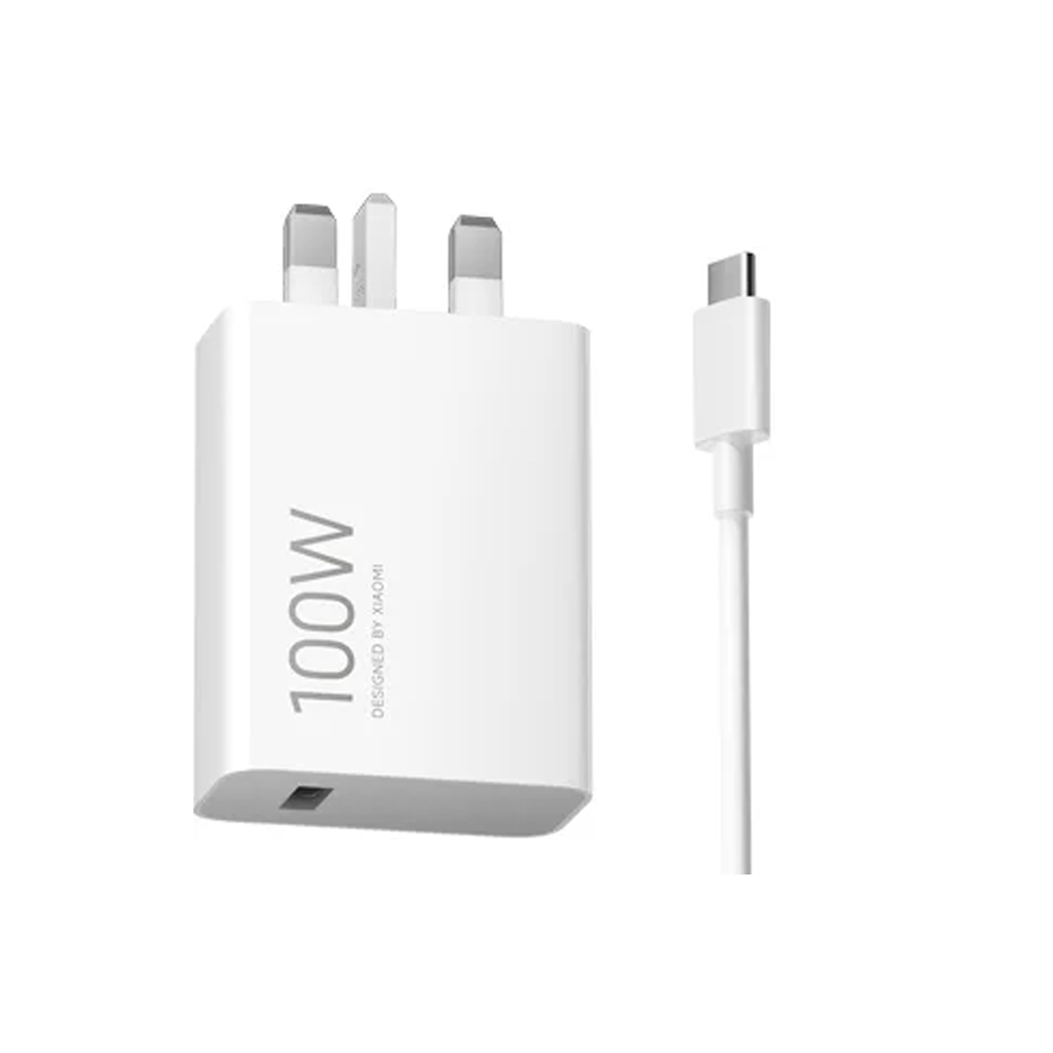 Xiaomi 100W Charging Combo Type-A UK charger with Type-C cable