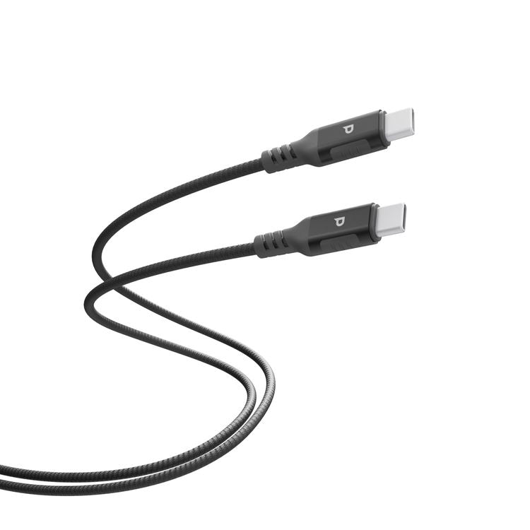 Powerology PCAB026GY USB-C to USB-C 100W 2m cable Gray