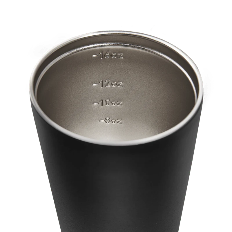 Fressko Grande 475ml / 16oz Cup - Stainless Steel - Coal