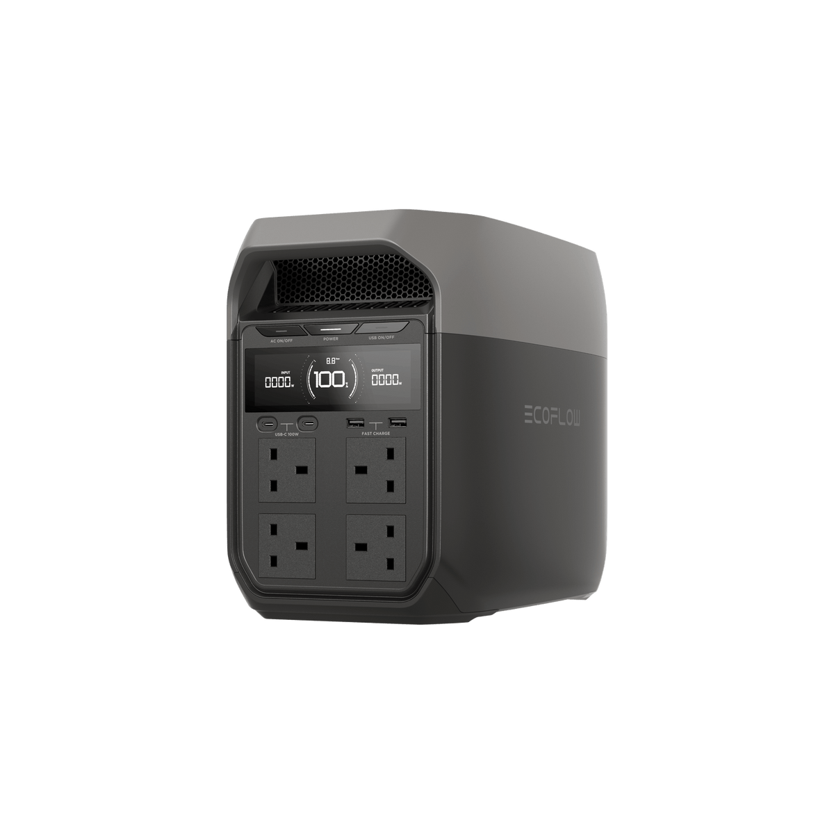 EcoFlow DELTA 3 محطة طاقة محمولة (1024 واط/ساعة / 1800 واط) ذروة 3600 واط