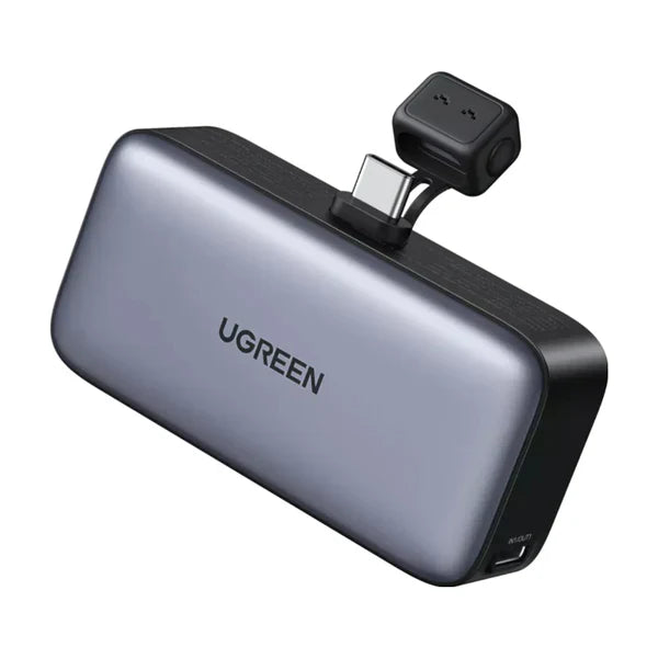 UGREEN 5000mAh PD-20W Power Bank with Built-in USB-C Connector PB503