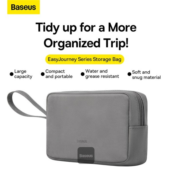 Baseus EasyJourney Storage Bag – Dark Gray
