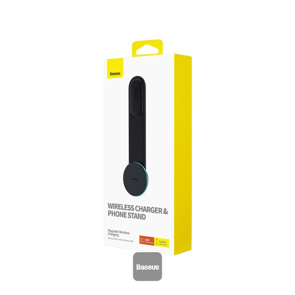 Baseus C02 Pro Magnetic Wireless Car Mount – Black