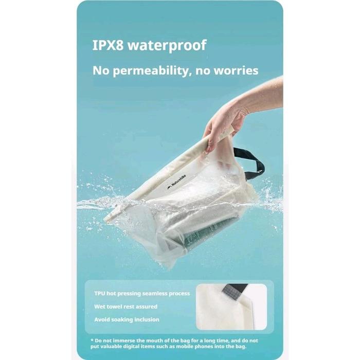 Naturehike Far Mountain Waterproof Toiletry Bag - White