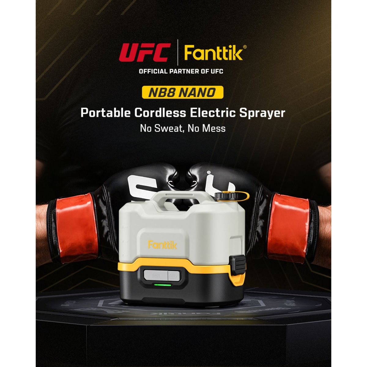 Fanttik NB8 Nano Portable Pressure Washer - Gray