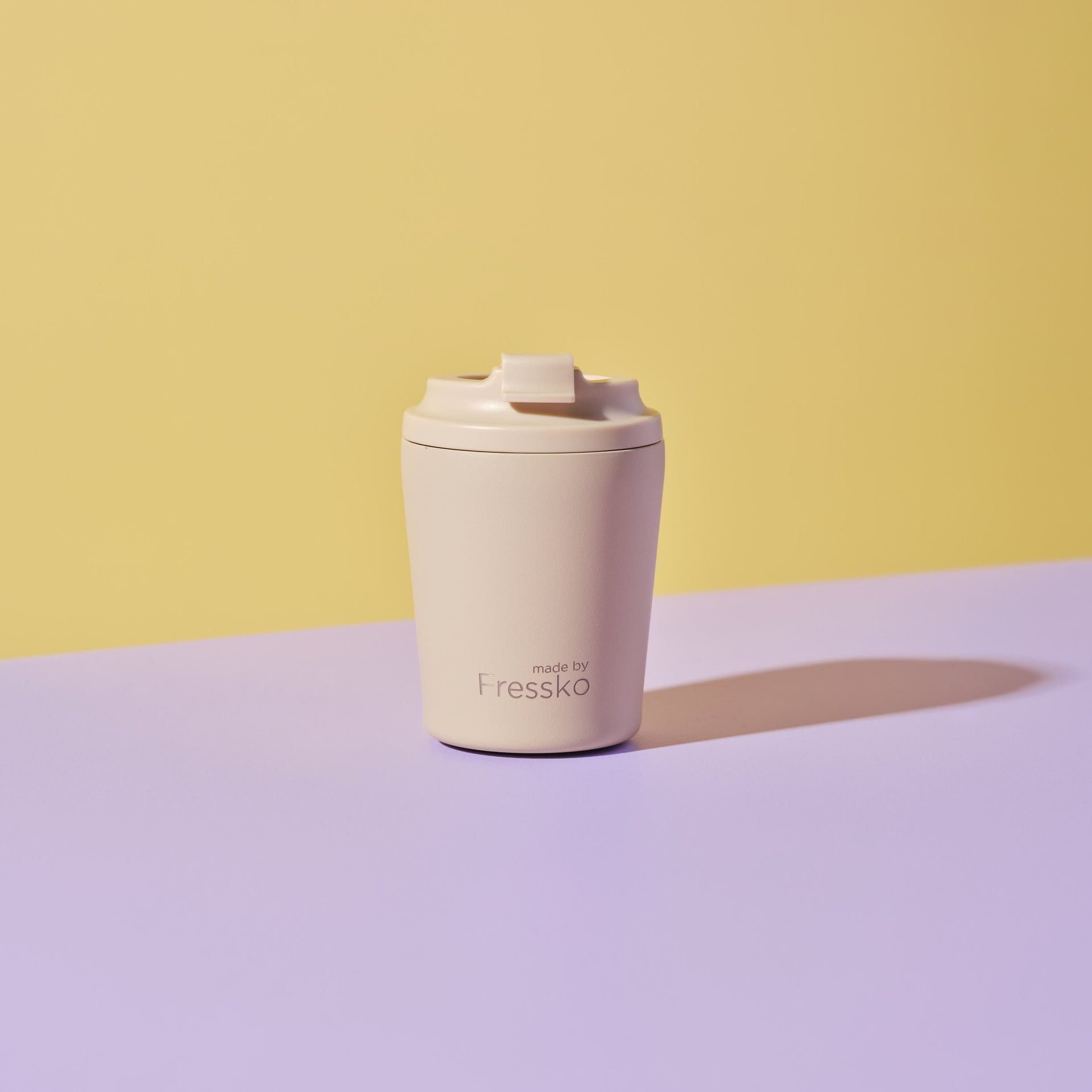 Fressko Piccolo 118ml / 4oz Cup - Stainless Steel - Oat
