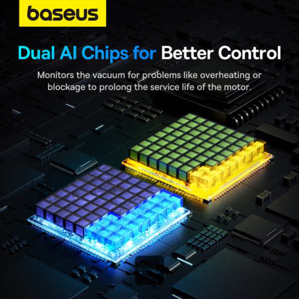 Baseus A5 Car Vacuum Cleaner 16000Pa – Black