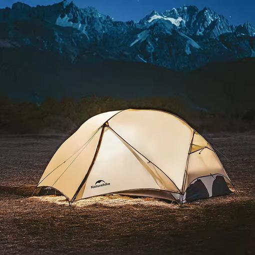 Naturehike Mongar UL Backpacking Tent - Moon Rock Sand (215*190*110)