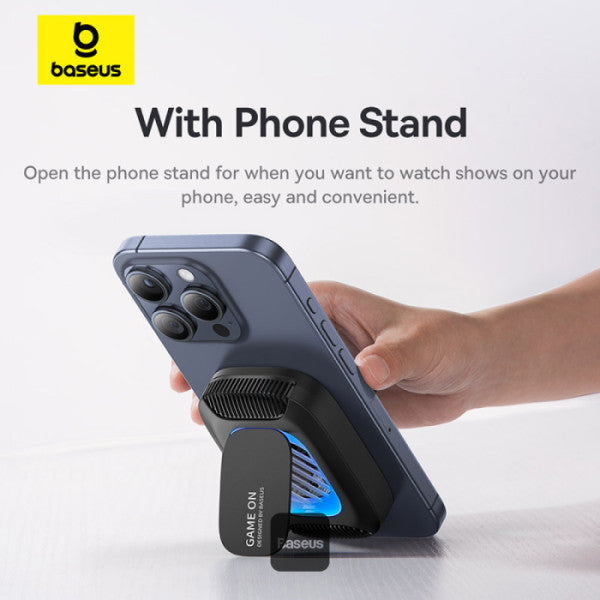Baseus MagPro II Ultra-Thin Phone Cooler & Wireless Charger – Black