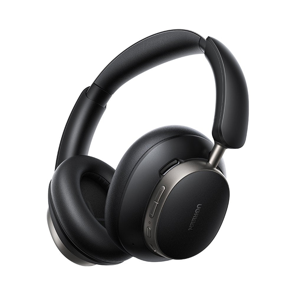 UGREEN سماعات رأس بلوتوث فوق الأذن بخاصية إلغاء الضوضاء النشط طراز HiTune Max6 أسود - HP206