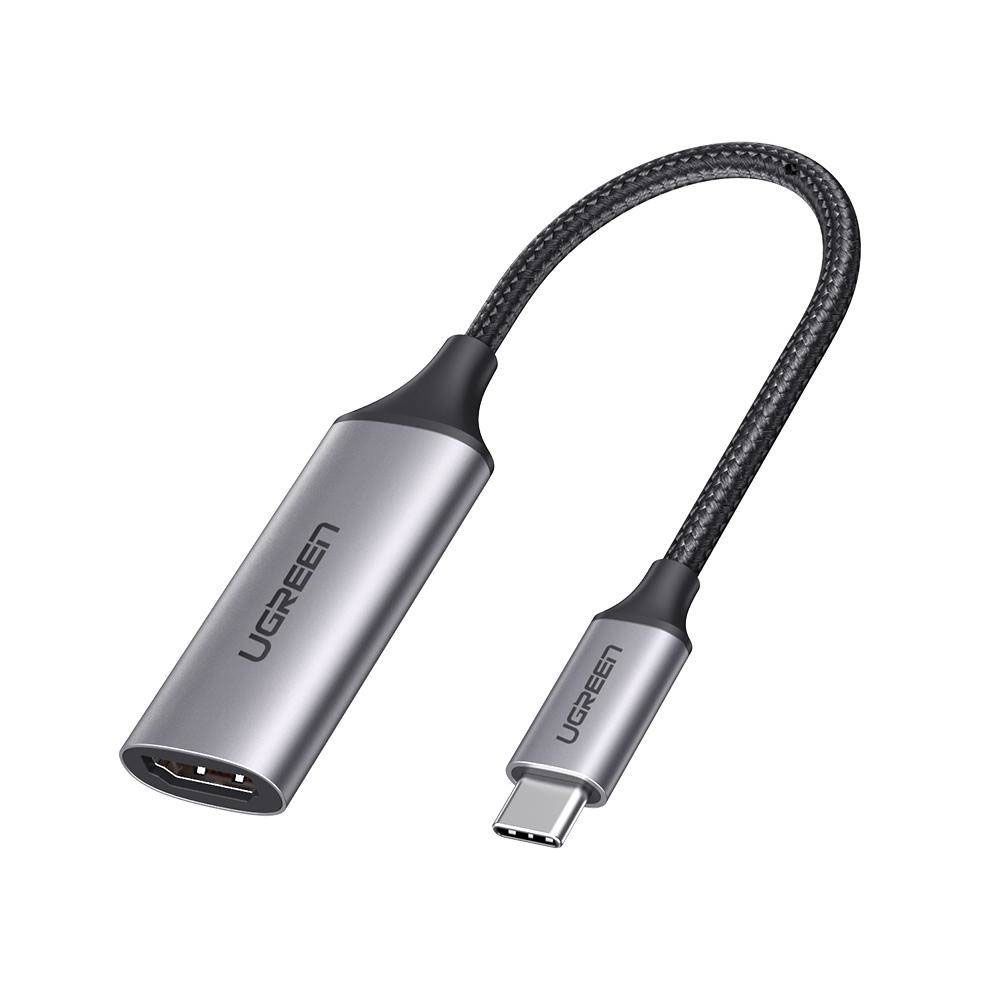 UGREEN محول USB-C إلى HDMI بدقة 4K رمادي - CM297