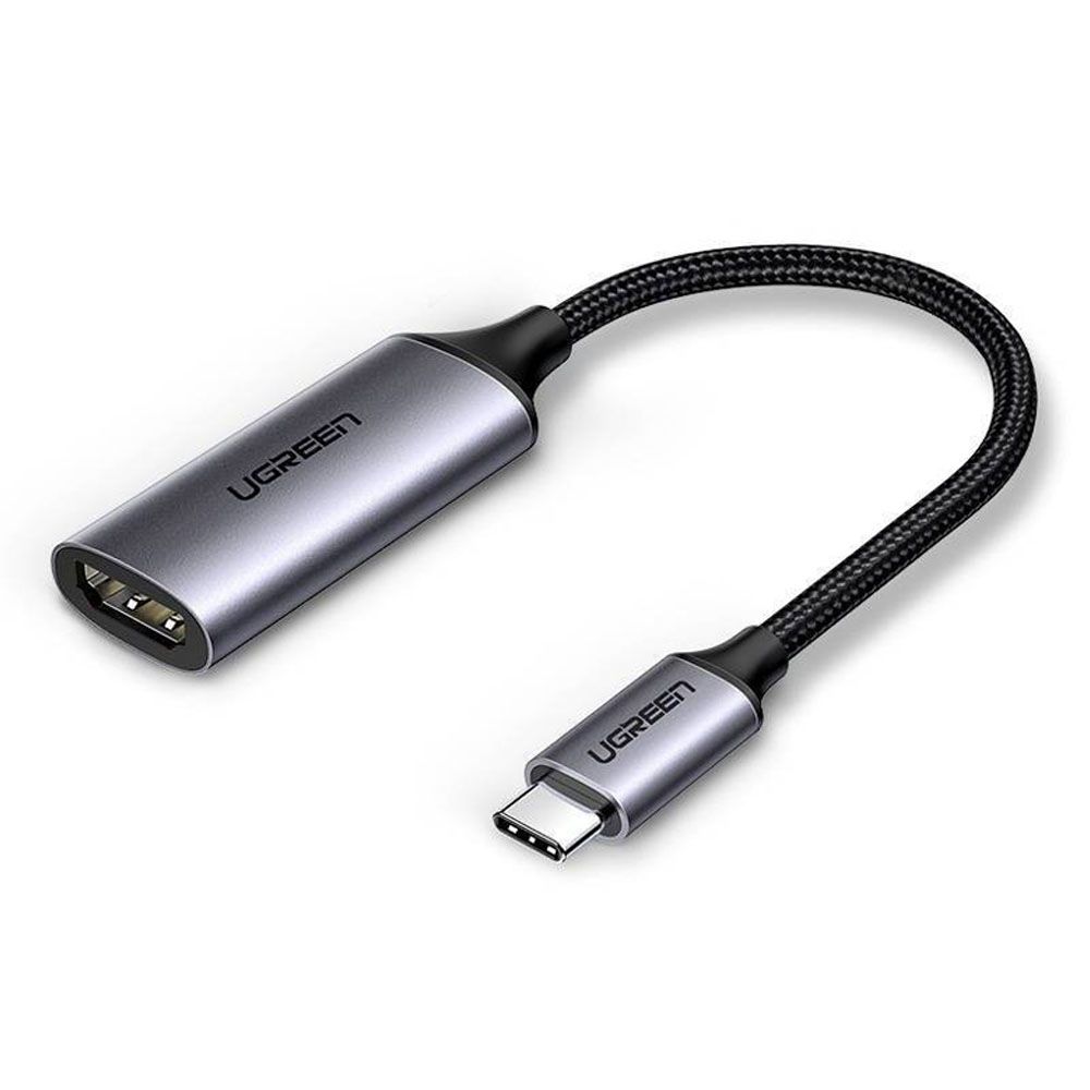 UGREEN محول USB-C إلى HDMI بدقة 4K رمادي - CM297