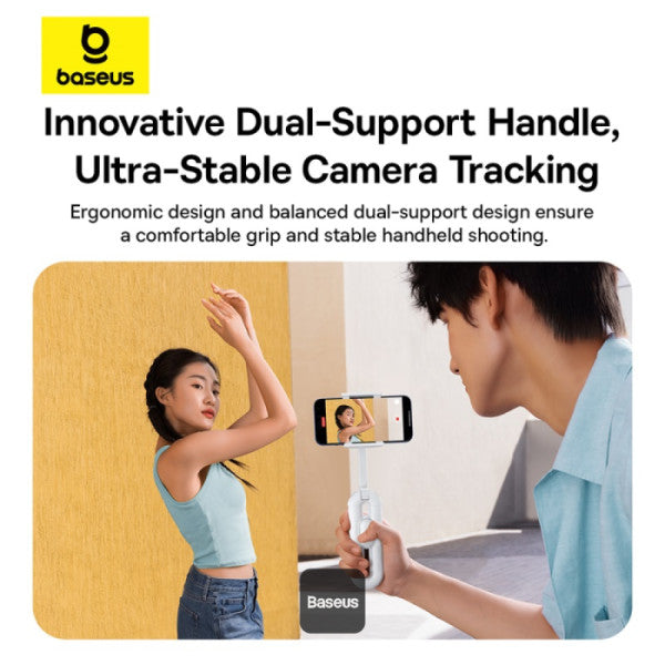 Baseus TechShot Dual-Support Selfie Stick – White