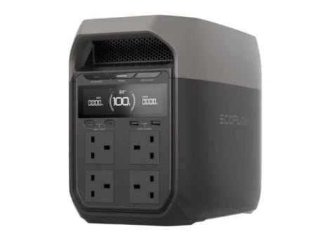 EcoFlow DELTA 3 محطة طاقة محمولة (1024 واط/ساعة / 1800 واط) ذروة 3600 واط
