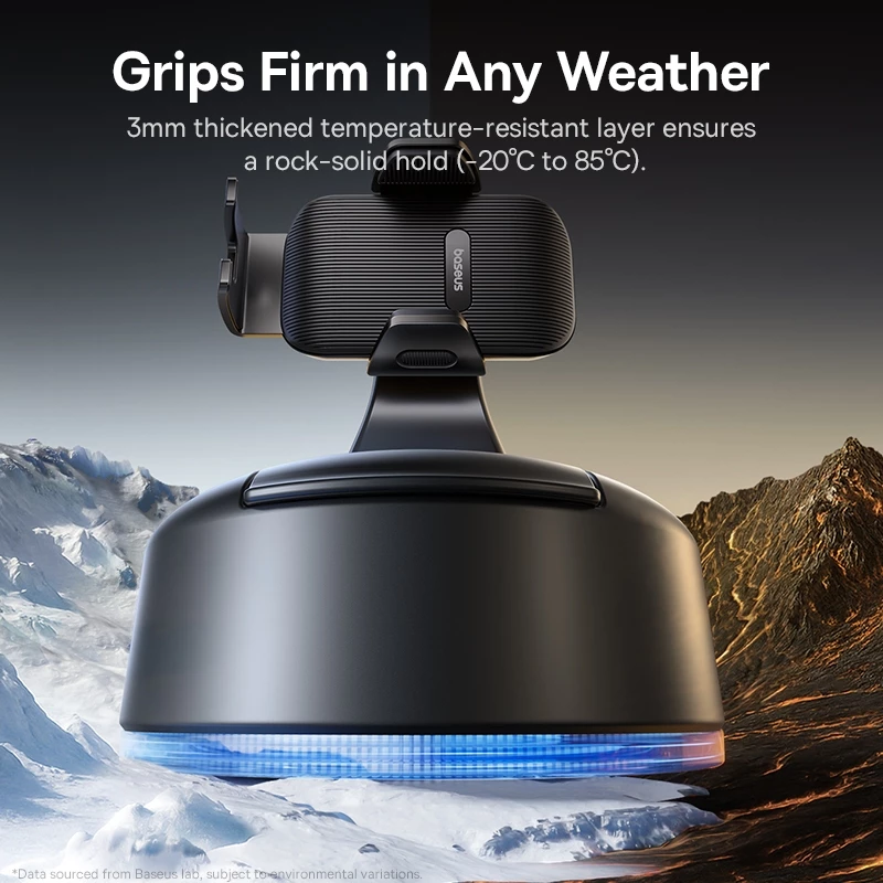 Baseus PrimeTrip C03 Air Clamping Car Mount – Suction Cup Version